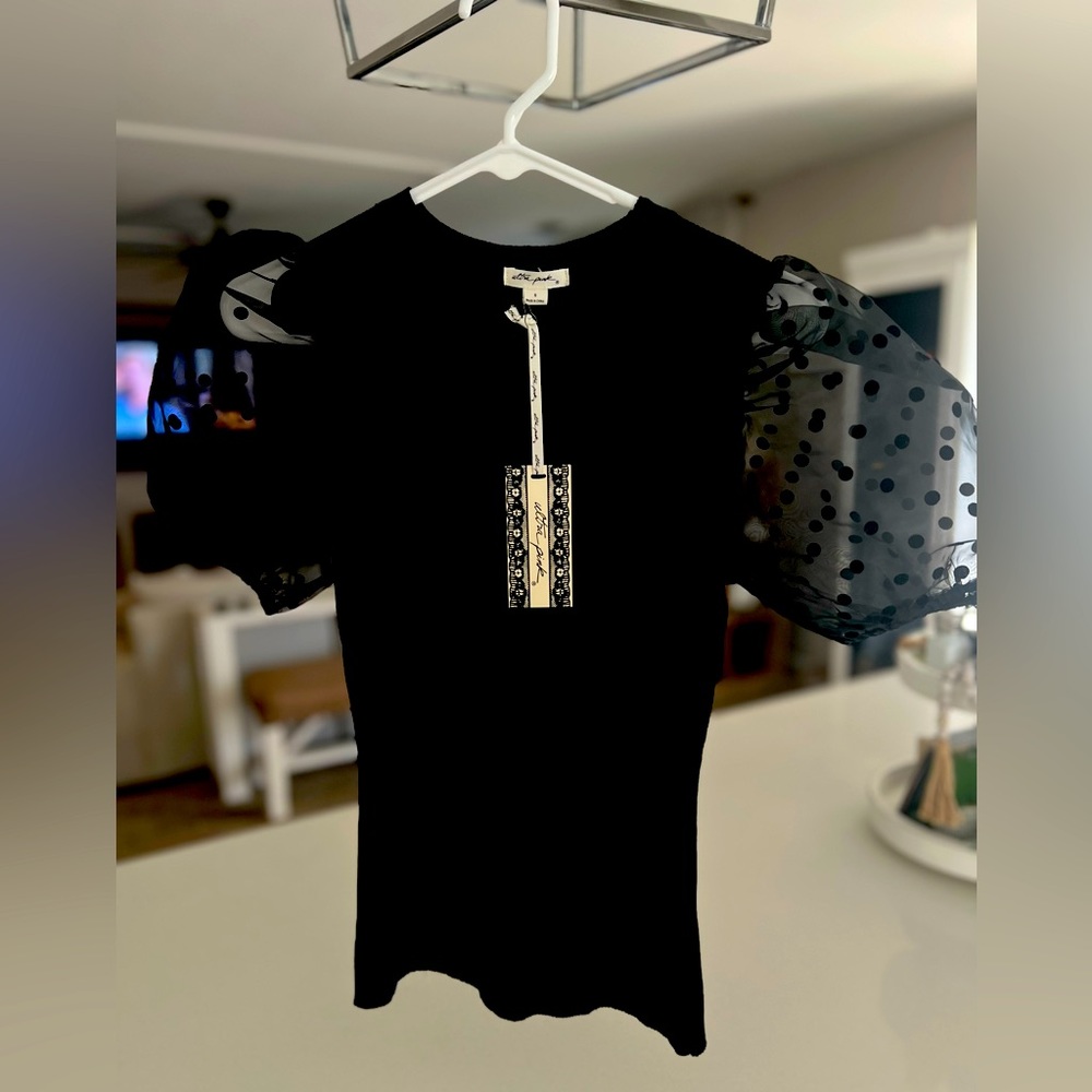 Gorgeous puff sleeve fitted shirt. Size small.